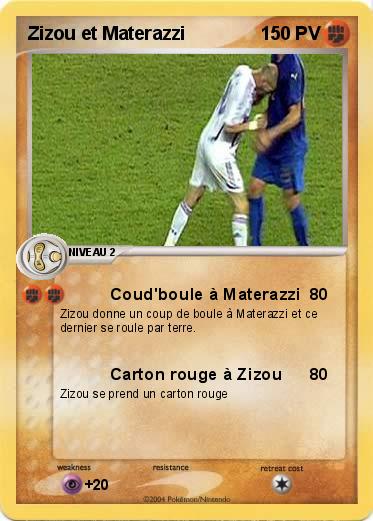 Pokemon Zizou et Materazzi