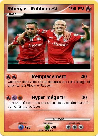 Pokemon Ribéry et  Robben