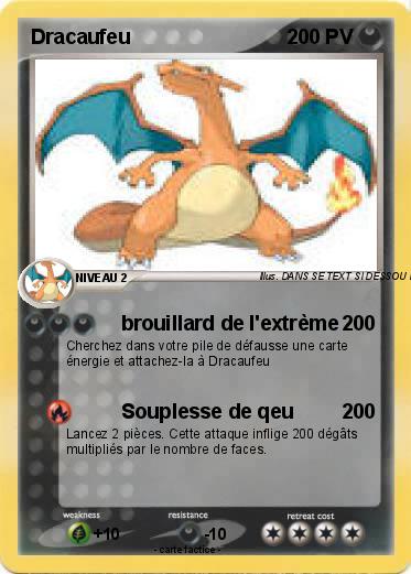 Pokemon Dracaufeu