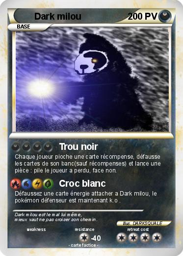 Pokemon Dark milou