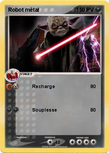 Pokemon Robot métal
