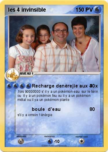 Pokemon les 4 invinsible
