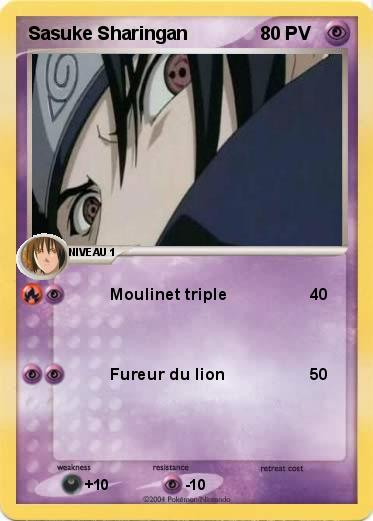 Pokemon Sasuke Sharingan 