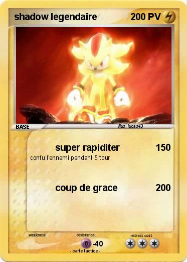 Pokemon shadow legendaire