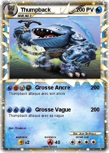 Pokemon Thumpback