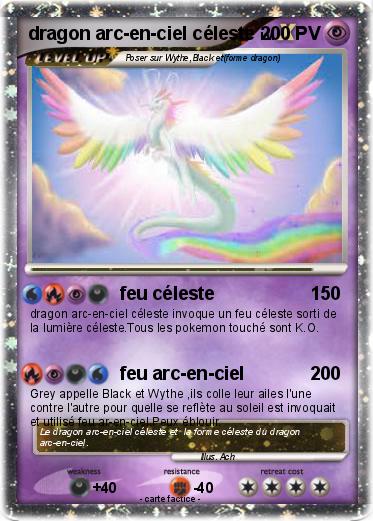 Pokemon dragon arc-en-ciel céleste