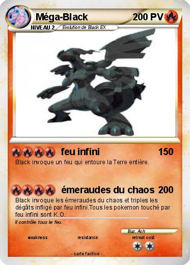 Pokemon Méga-Black