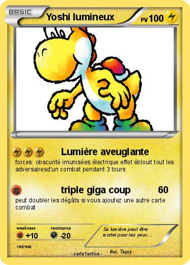 Pokemon Yoshi lumineux
