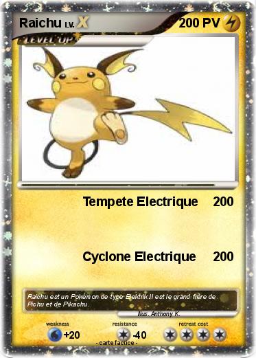 Pokemon Raichu