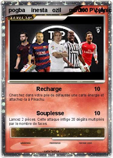 Pokemon pogba    inesta   ozil     modric     pjanic