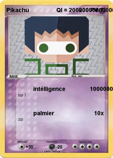 Pokemon Pikachu                  QI = 2000000000000000000000000000000000000000000000000000