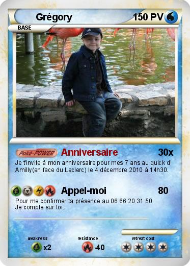 Pokemon Grégory