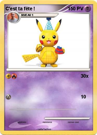 Pokemon C'est ta fête !