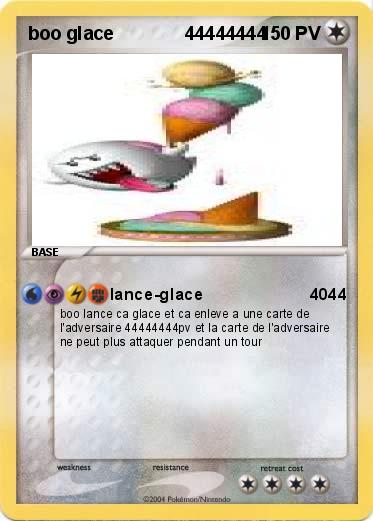 Pokemon boo glace              44444444