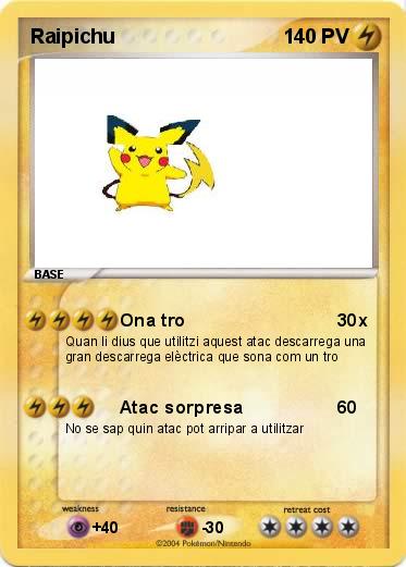 Pokemon Raipichu