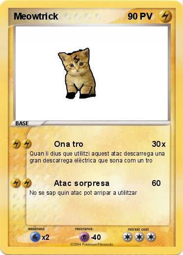 Pokemon Meowtrick
