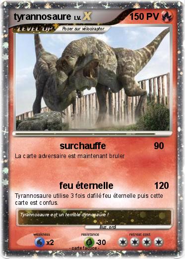 Pokemon tyrannosaure