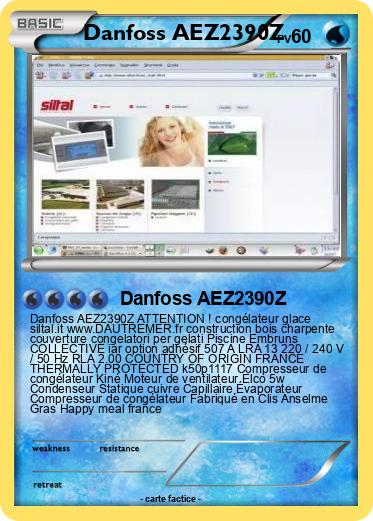 Pokemon Danfoss AEZ2390Z