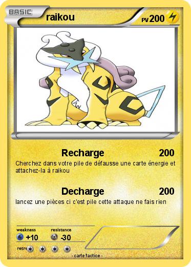 Pokemon raikou