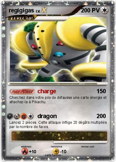 Pokemon regigigas