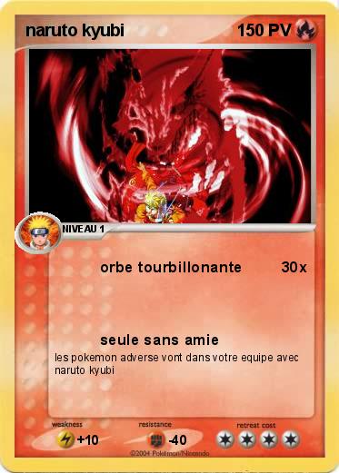 Pokemon naruto kyubi