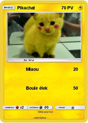 Pokemon Pikachat