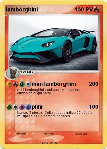 Pokemon lamborghini