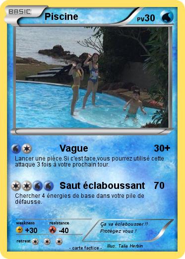 Pokemon Piscine