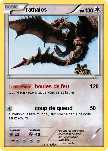 Pokemon rathalos