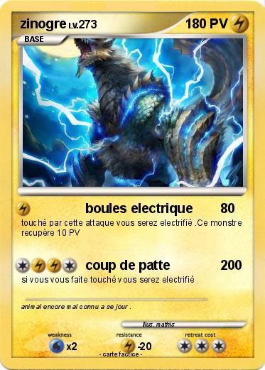 Pokemon zinogre