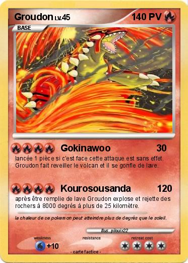 Pokemon Groudon