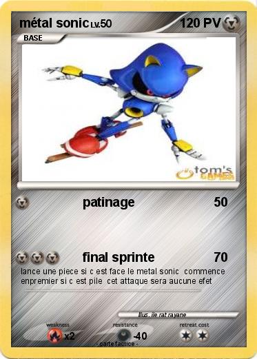 Pokemon métal sonic