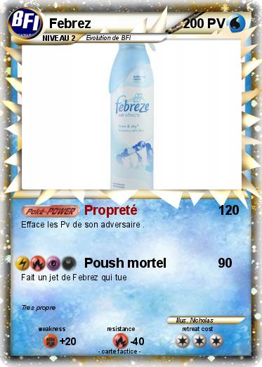 Pokemon Febrez