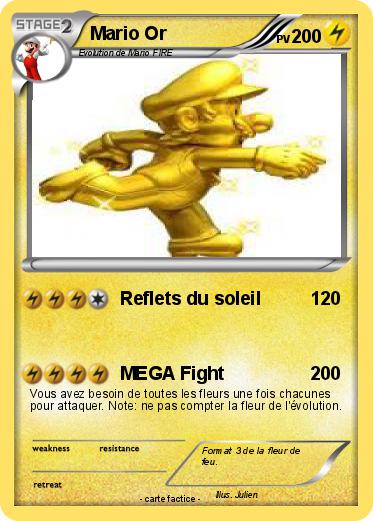 Pokemon Mario Or