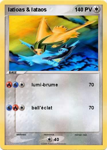 Pokemon latioas & lataos