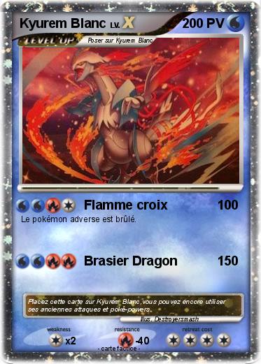 Pokemon Kyurem Blanc