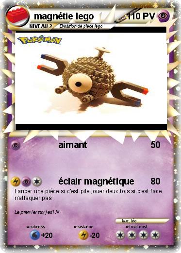 Pokemon magnétie lego