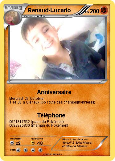 Pokemon Renaud-Lucario