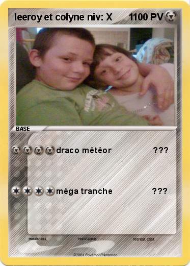 Pokemon leeroy et colyne niv: X      1