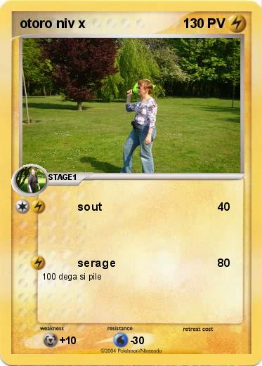 Pokemon otoro niv x