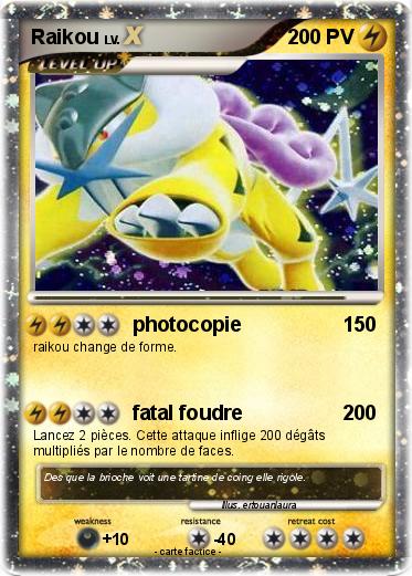 Pokemon Raikou