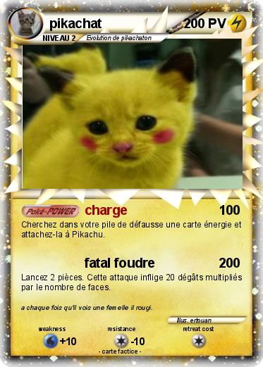 Pokemon pikachat