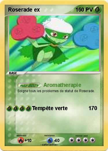 Pokemon Roserade ex