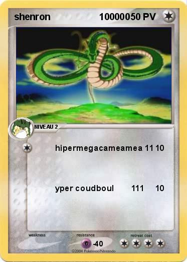 Pokemon shenron                   100000