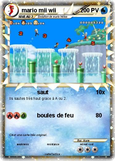 Pokemon mario mii wii