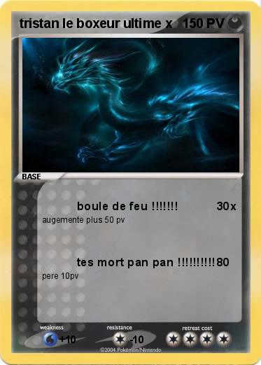 Pokemon tristan le boxeur ultime x