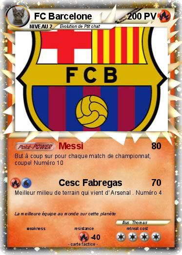 Pokemon FC Barcelone