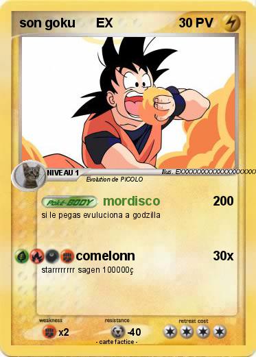 Pokemon son goku      EX