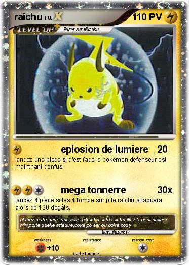 Pokemon raichu