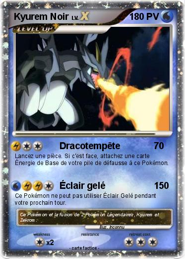 Pokemon Kyurem Noir